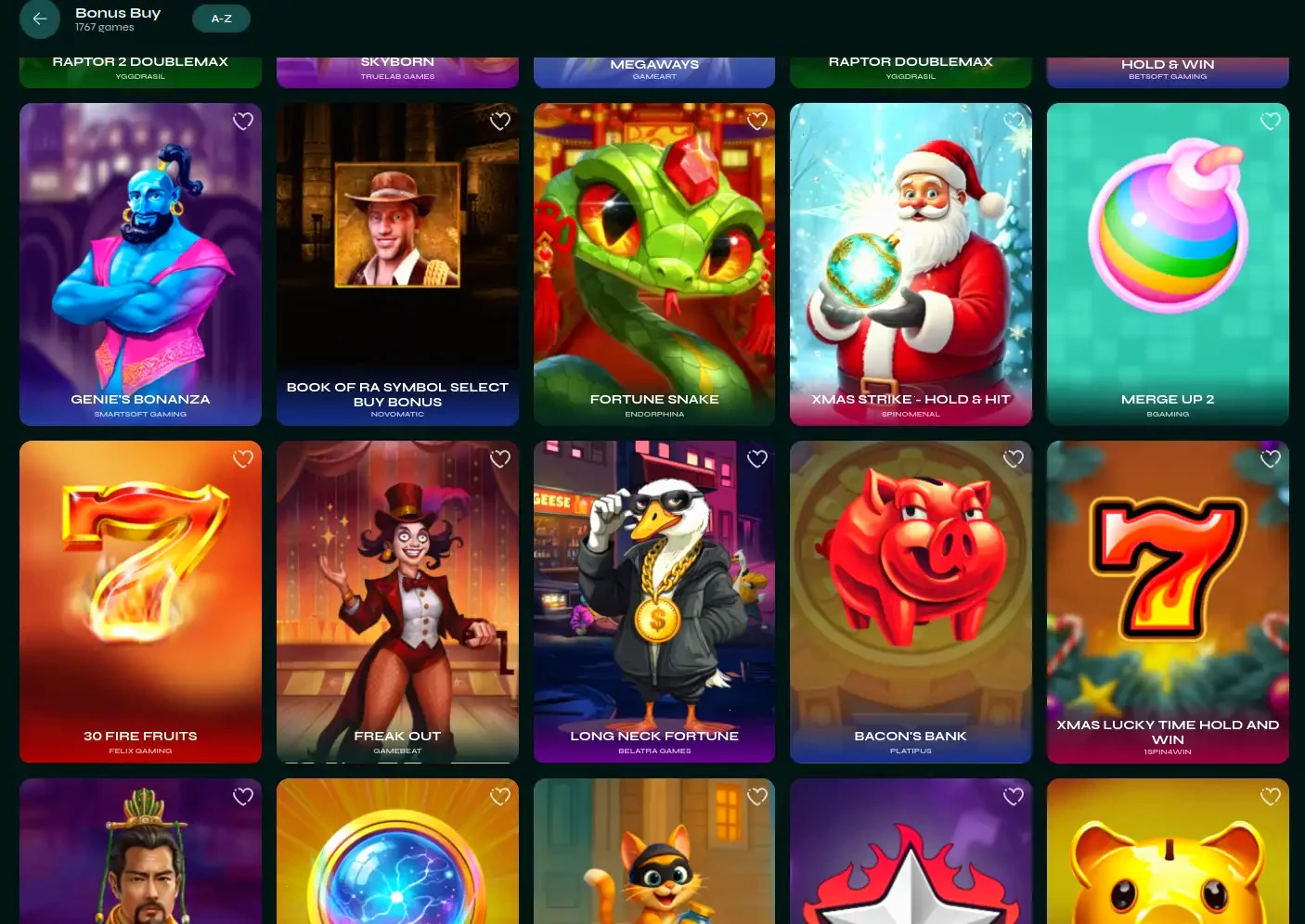 Winspirit mobile casino gameplay on smartphone screen